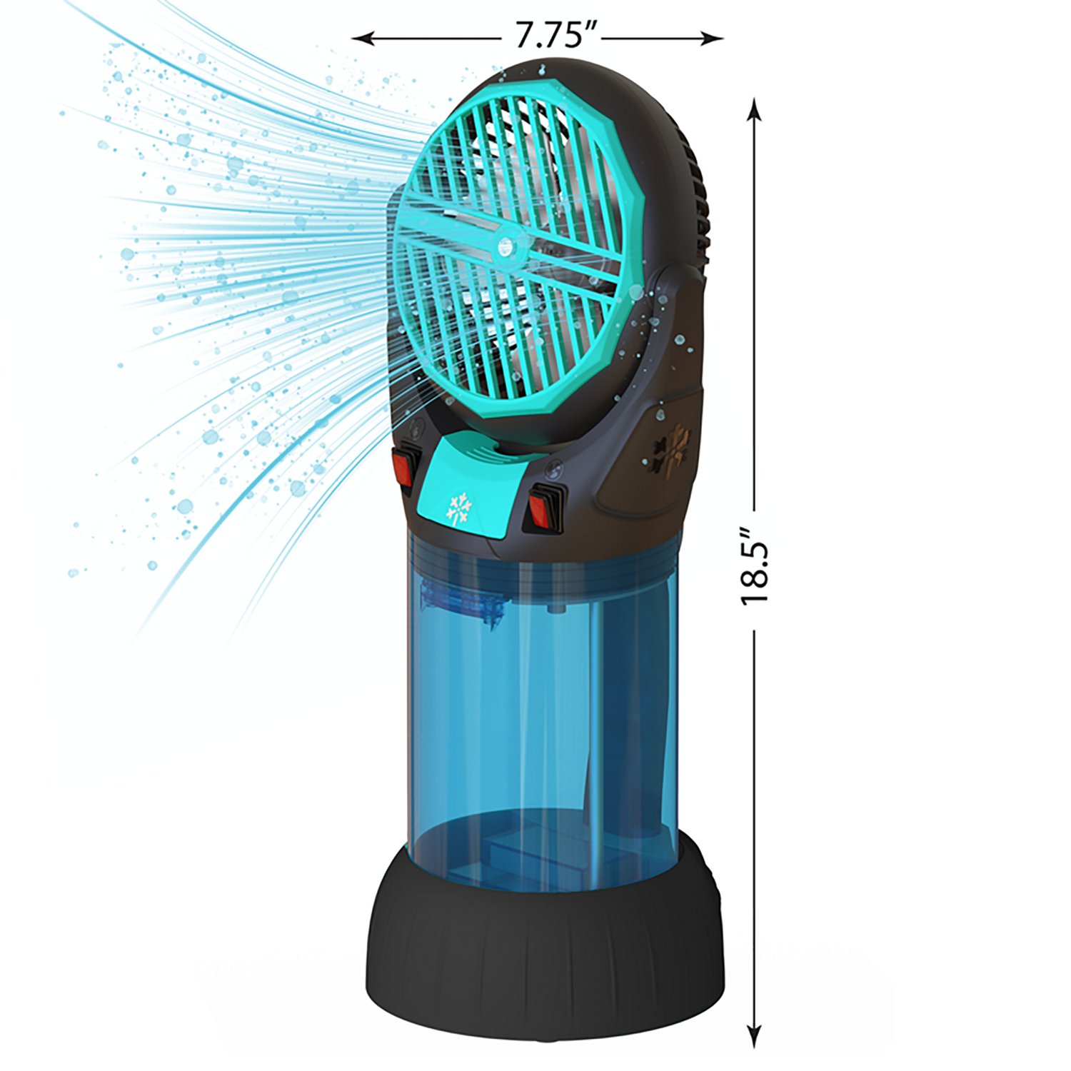 AlphaCool High-Velocity Portable Misting Fan - view number 6