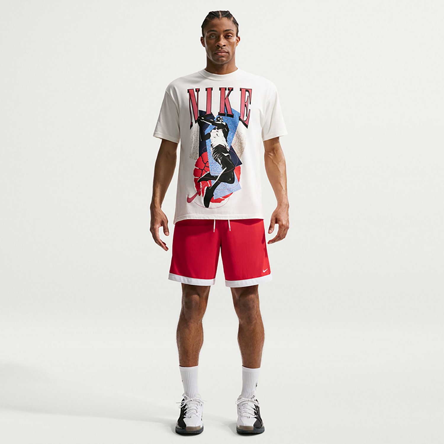 Nike Men's DNA Academy Dri-FIT Basketball Shorts 8 in - view number 3