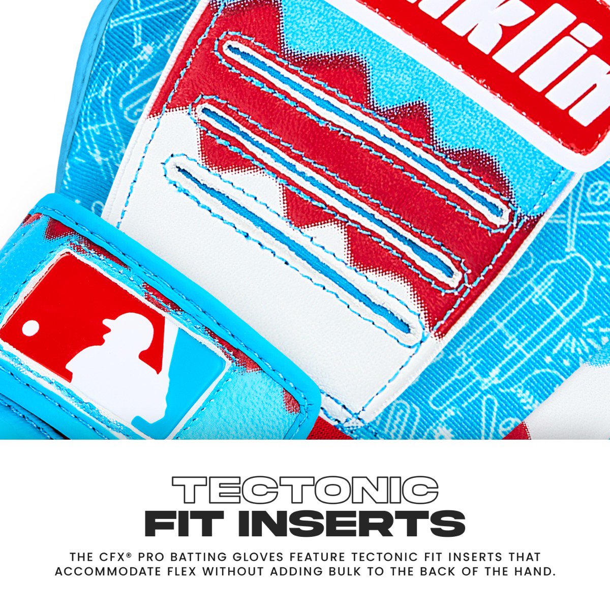 Franklin Youth CFX Pro Chrome Batting Gloves                                                                                     - view number 4