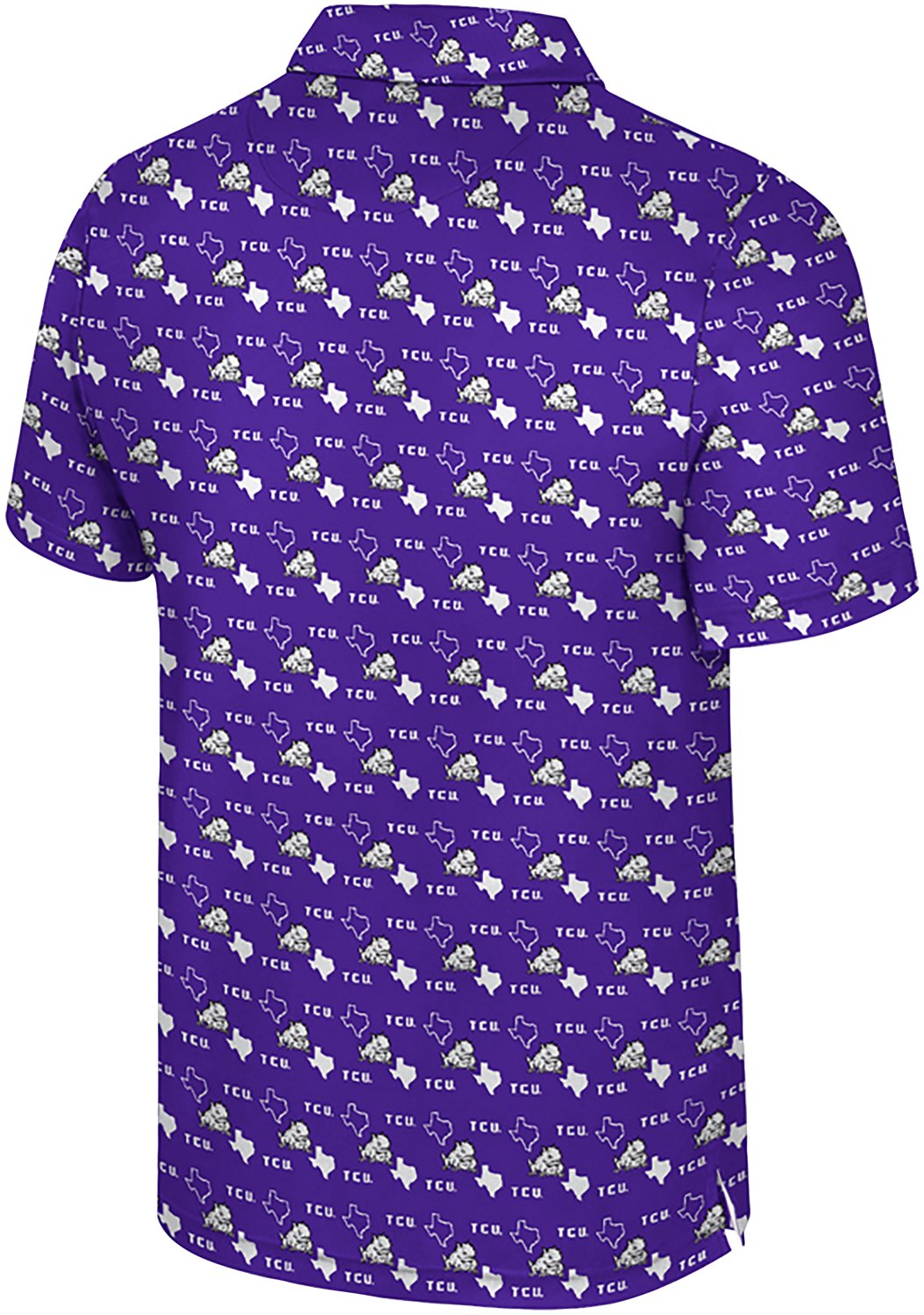 Colosseum Athletics Men's Texas Christian University Truthsayer Polo Shirt - view number 2