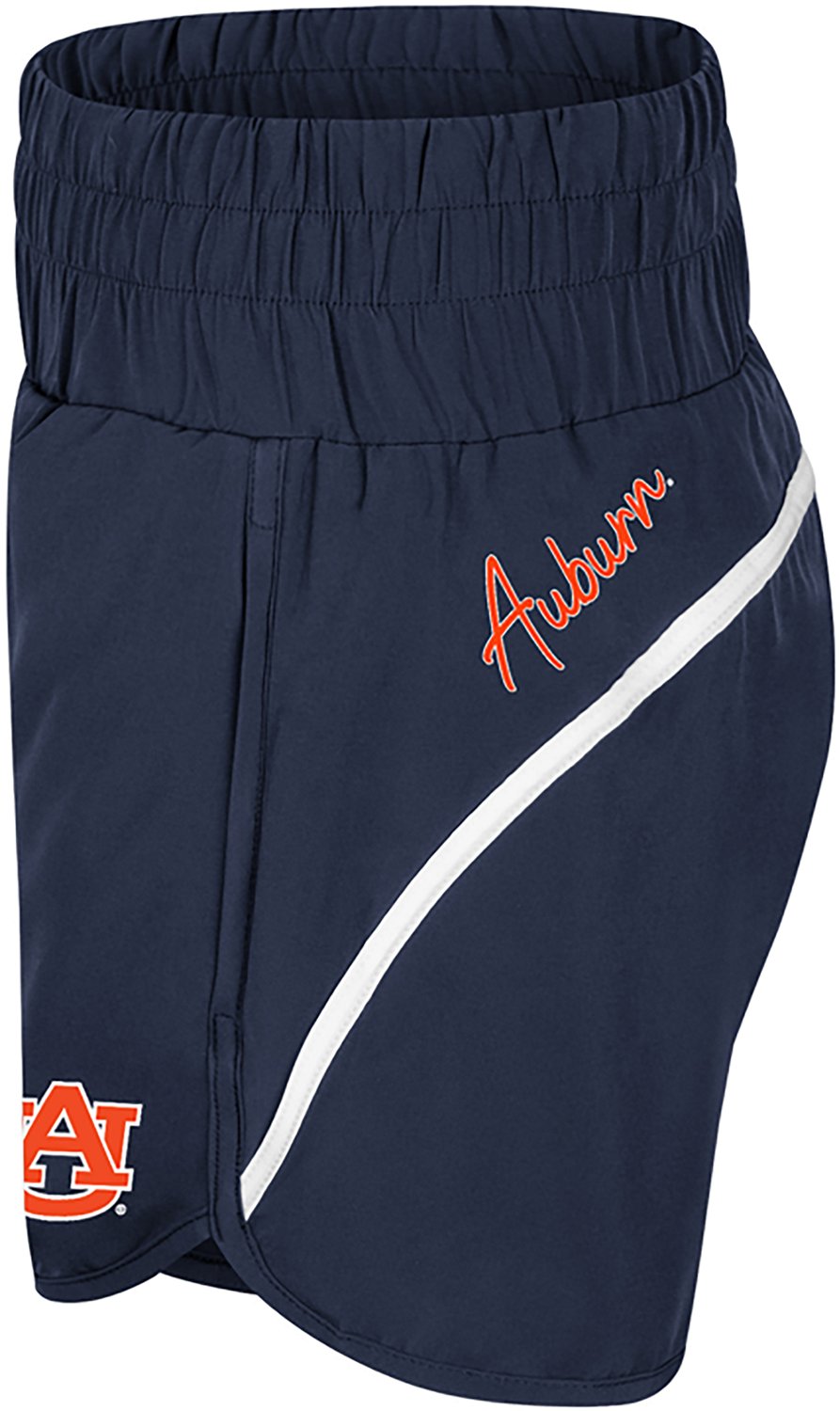 Colosseum Athletics Women's Auburn University Levitation High Waist Shorts 2.5 in - view number 2