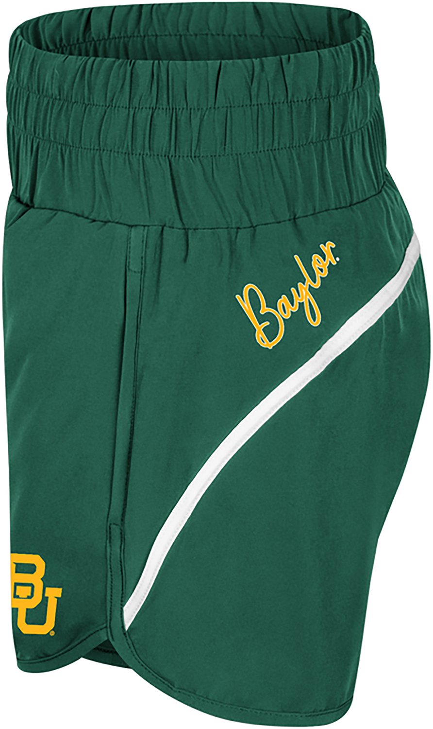 Colosseum Athletics Women's Baylor University Levitation High Waist Shorts 2.5 in - view number 2