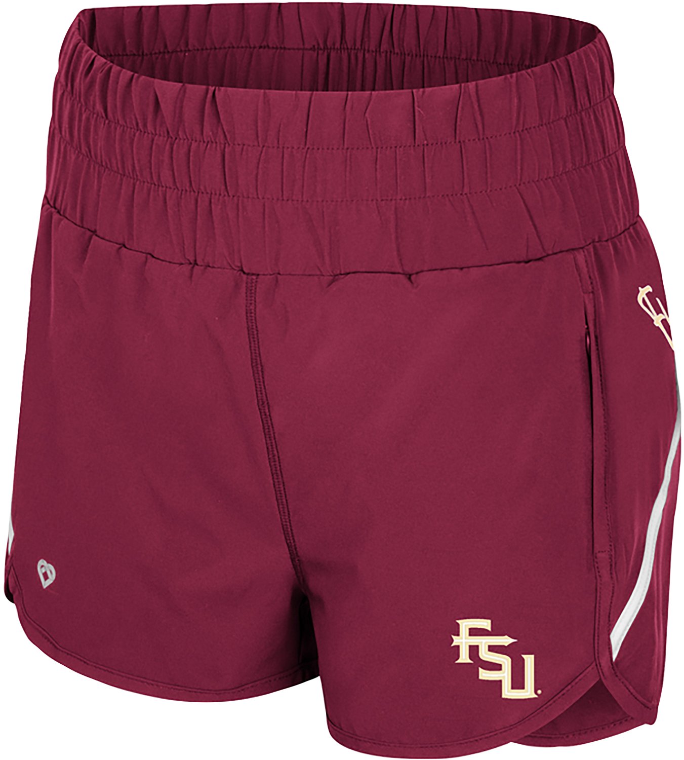 Colosseum Athletics Women's Florida State University Levitation High Waist Shorts 2.5