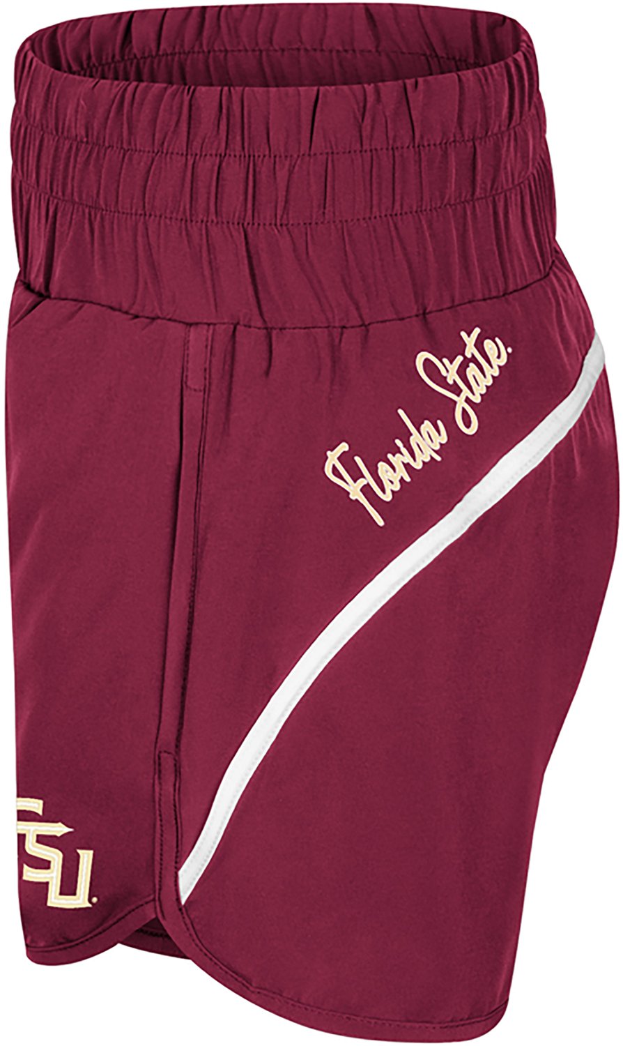 Colosseum Athletics Women's Florida State University Levitation High Waist Shorts 2.5 in - view number 2