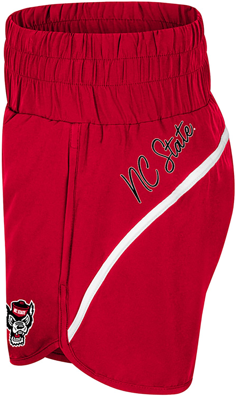Colosseum Athletics Women's North Carolina State University Levitation High Waist Shorts 2.5 in - view number 2