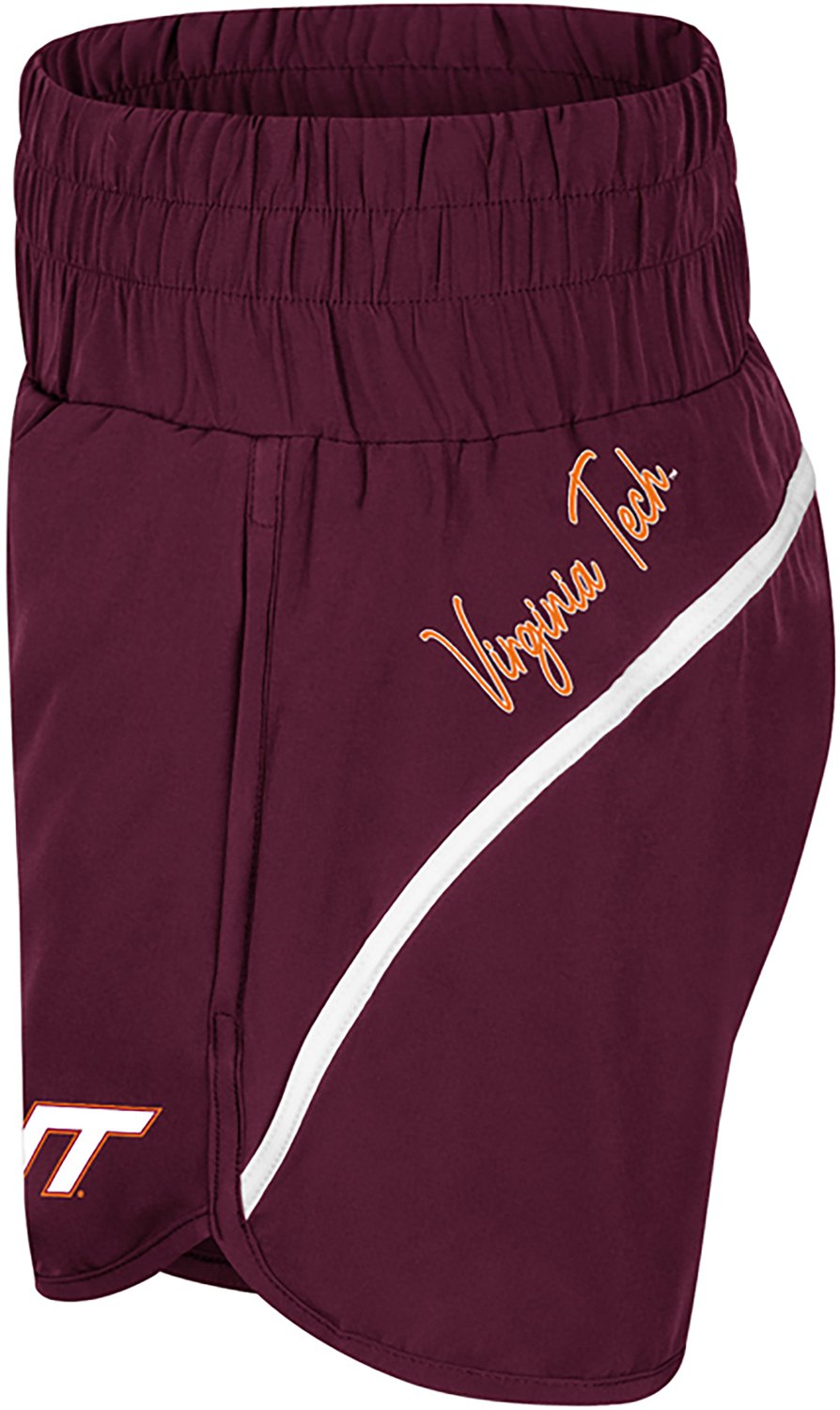 Colosseum Athletics Women's Virginia Tech Levitation High Waist Shorts 2.5 in - view number 2