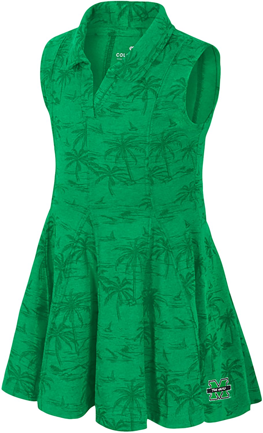 Colosseum Athletics Toddler Girls' Marshall University Joy Polo Dress