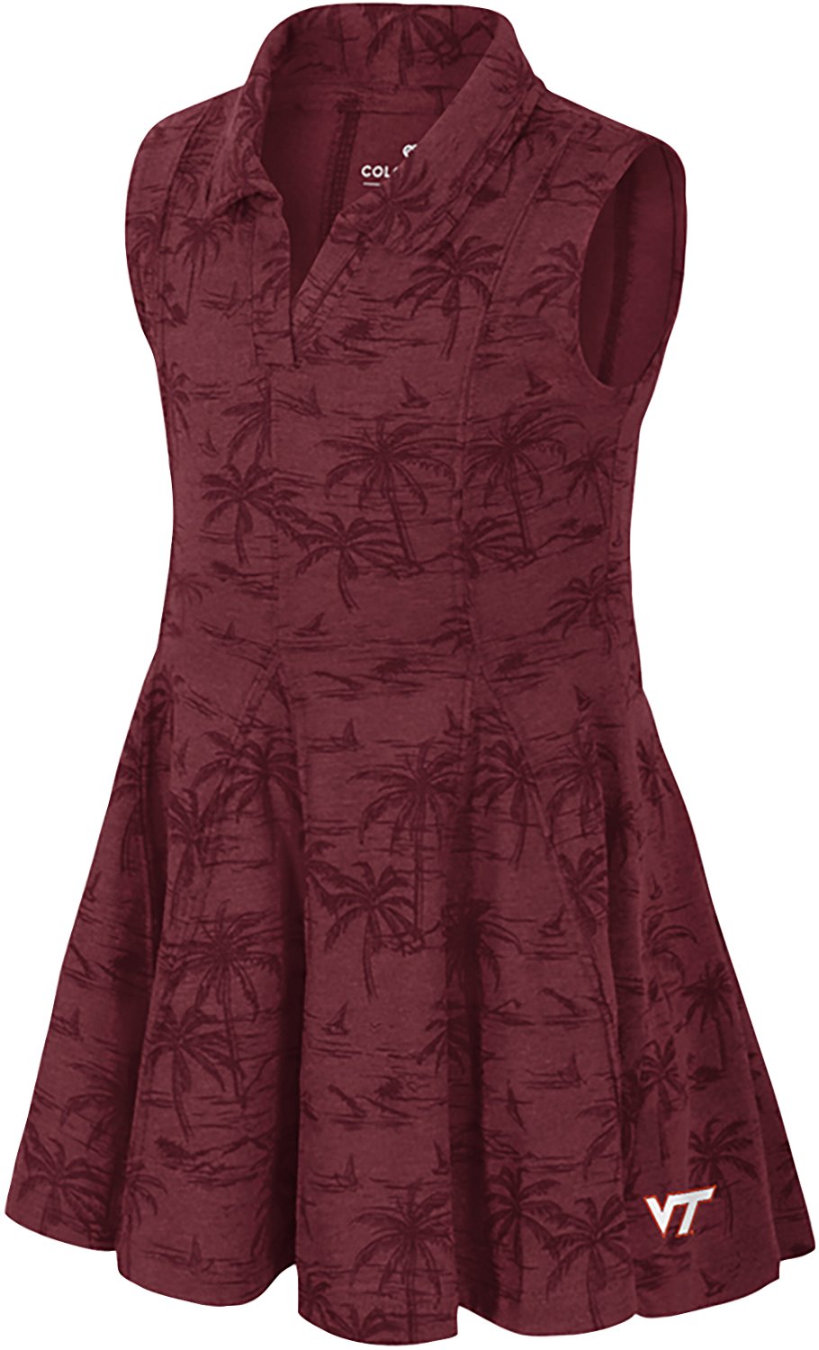 Colosseum Athletics Toddler Girls' Virginia Tech Joy Polo Dress