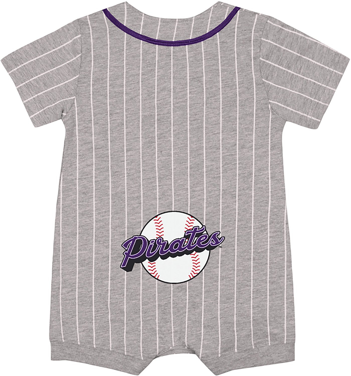 Colosseum Athletics Infants' East Carolina University Fire Hawks Baseball Romper - view number 2