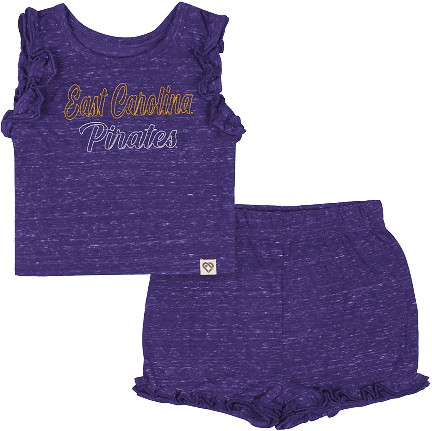Colosseum Athletics Infants' East Carolina University Nostalgia Tank Top and Shorts Set
