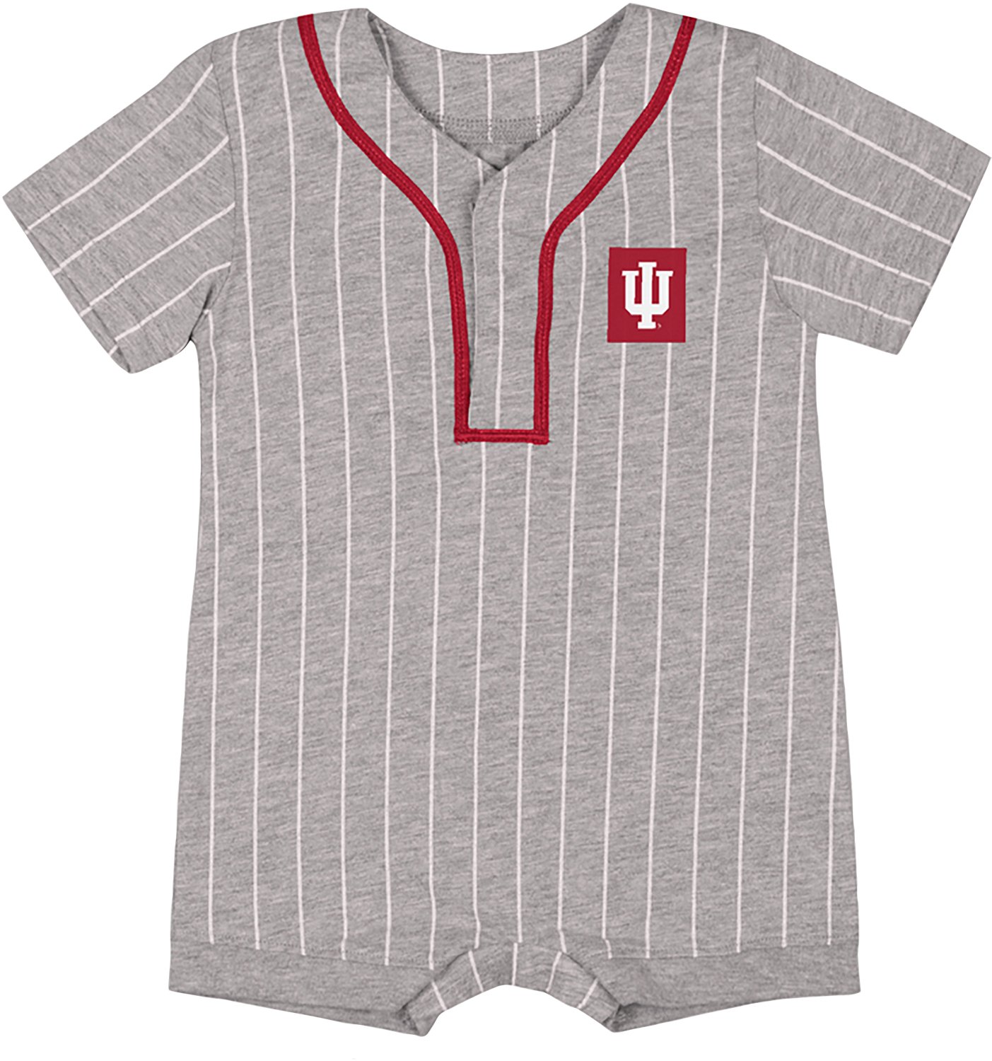 Colosseum Athletics Infants' Indiana University Fire Hawks Baseball Romper