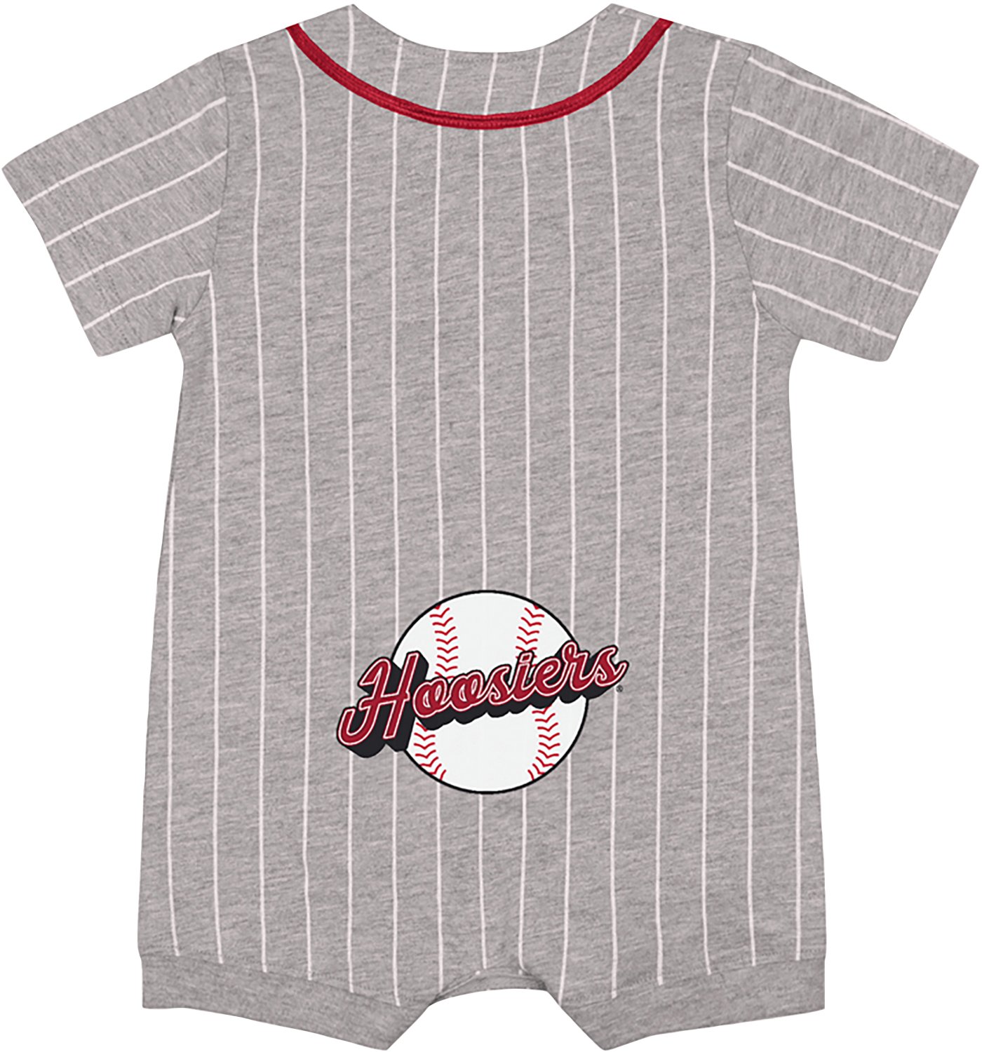 Colosseum Athletics Infants' Indiana University Fire Hawks Baseball Romper - view number 2