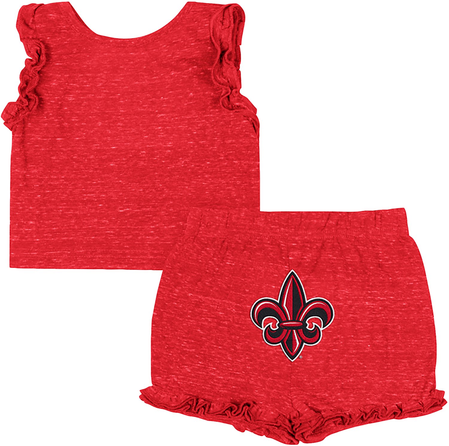 Colosseum Athletics Infants' University of Louisiana at Lafayette Nostalgia Tank Top and Shorts Set - view number 2