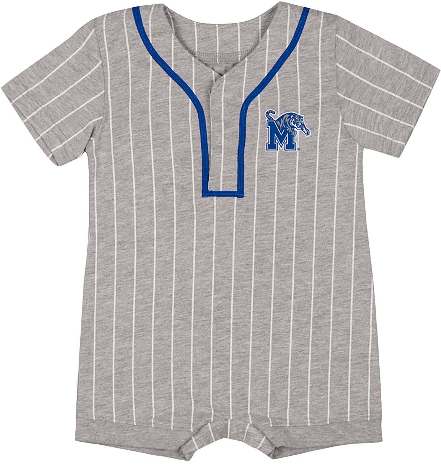 Colosseum Athletics Infants' University of Memphis Fire Hawks Baseball Romper
