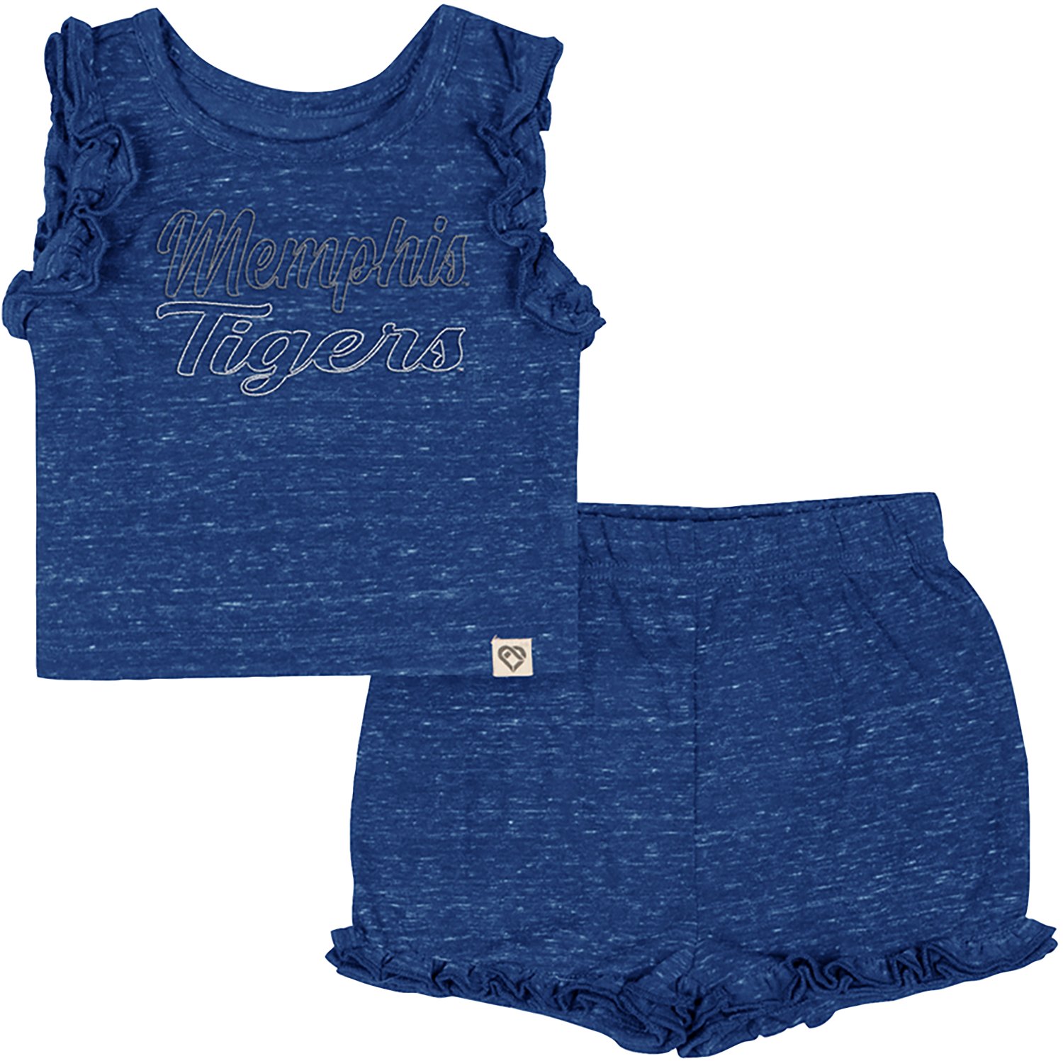 Colosseum Athletics Infants' University of Memphis Nostalgia Tank Top and Shorts Set