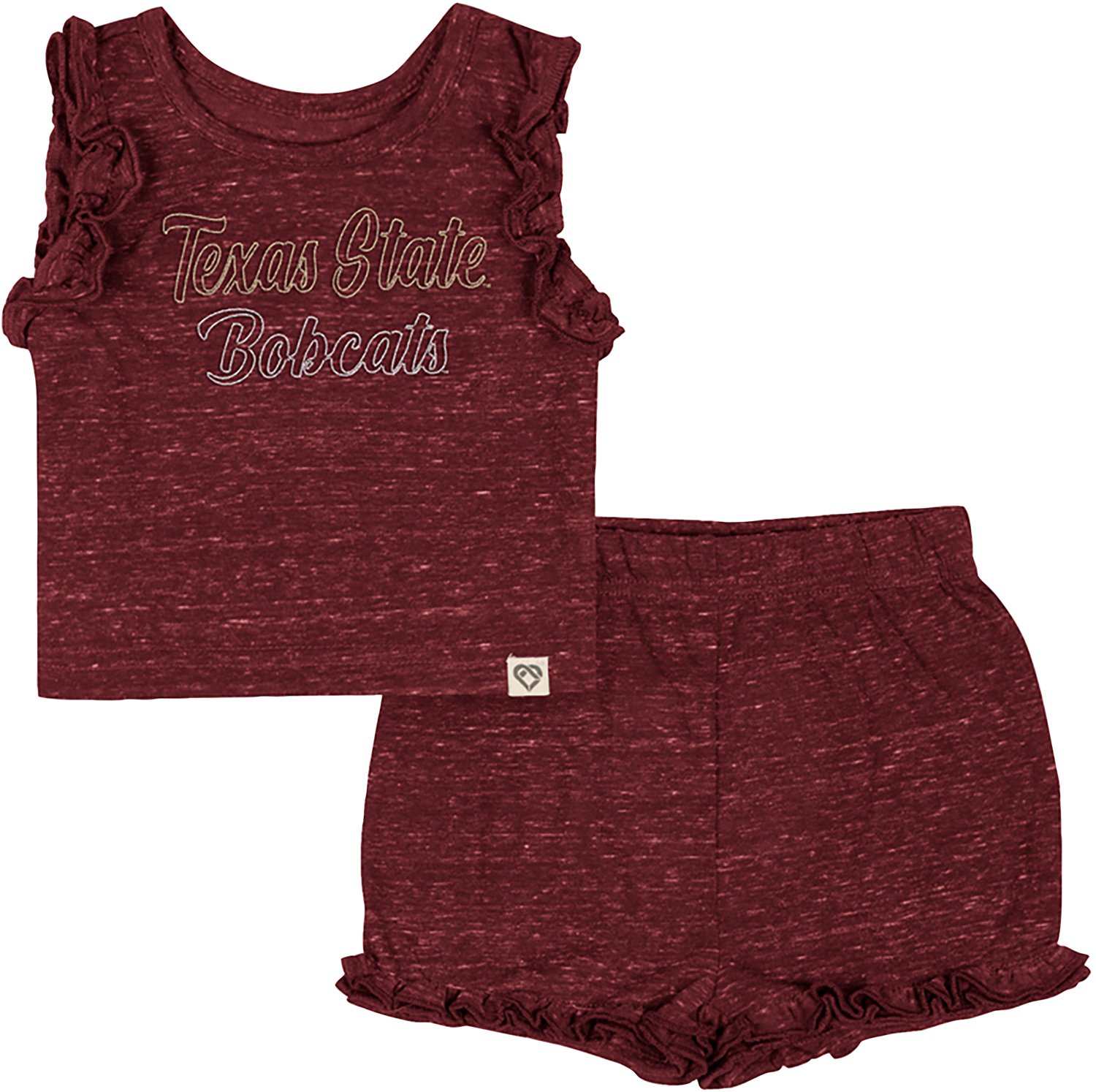 Colosseum Athletics Infants' Texas State University Nostalgia Tank Top and Shorts Set