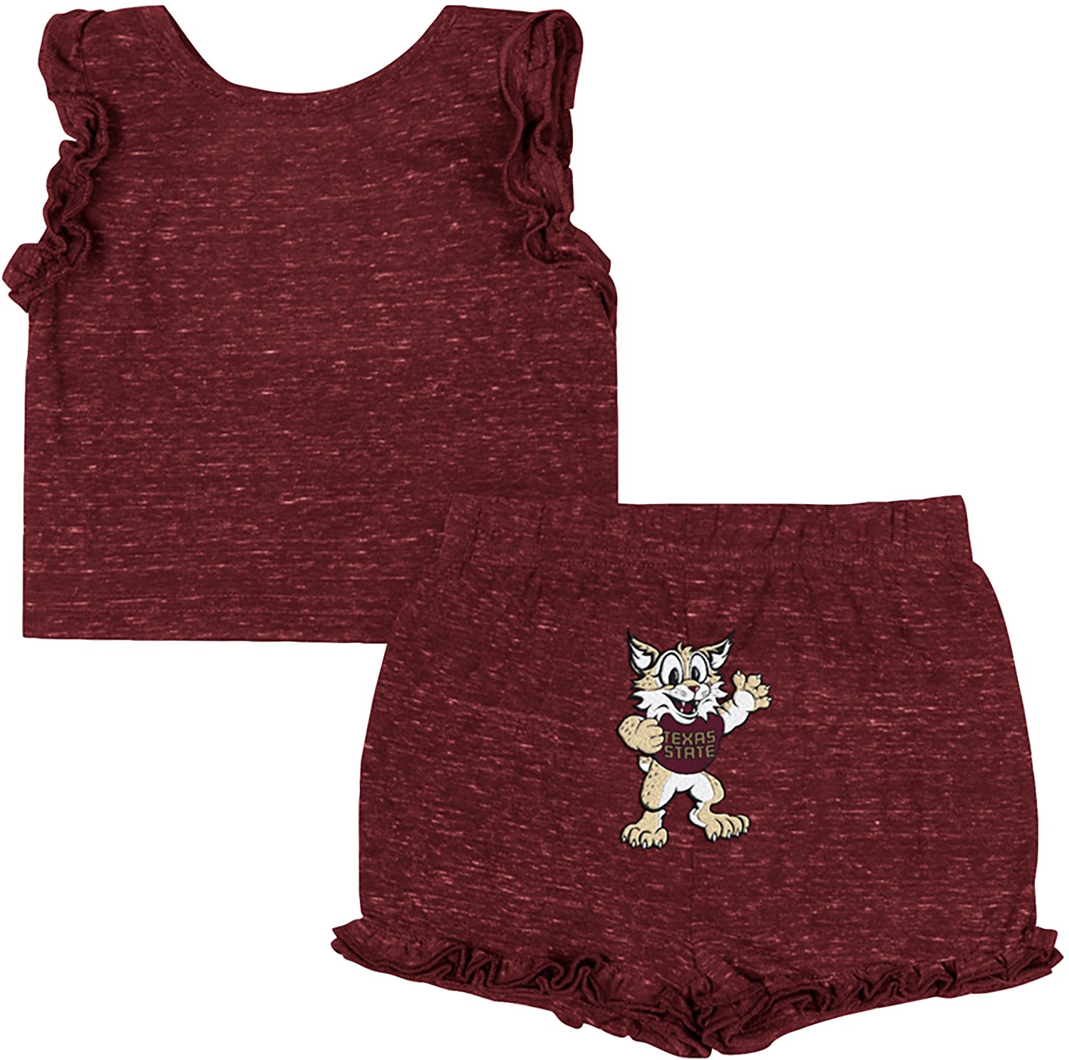 Colosseum Athletics Infants' Texas State University Nostalgia Tank Top and Shorts Set - view number 2