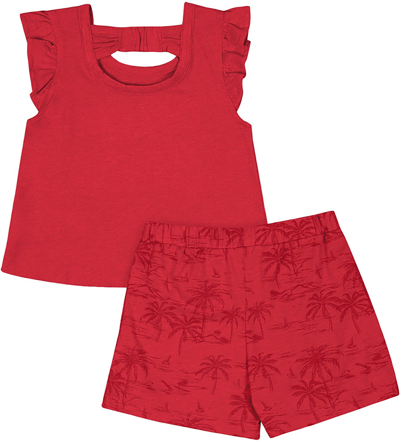 Colosseum Toddler Girls' University of Houston Joy Palm Shirt and Skort Set - view number 2