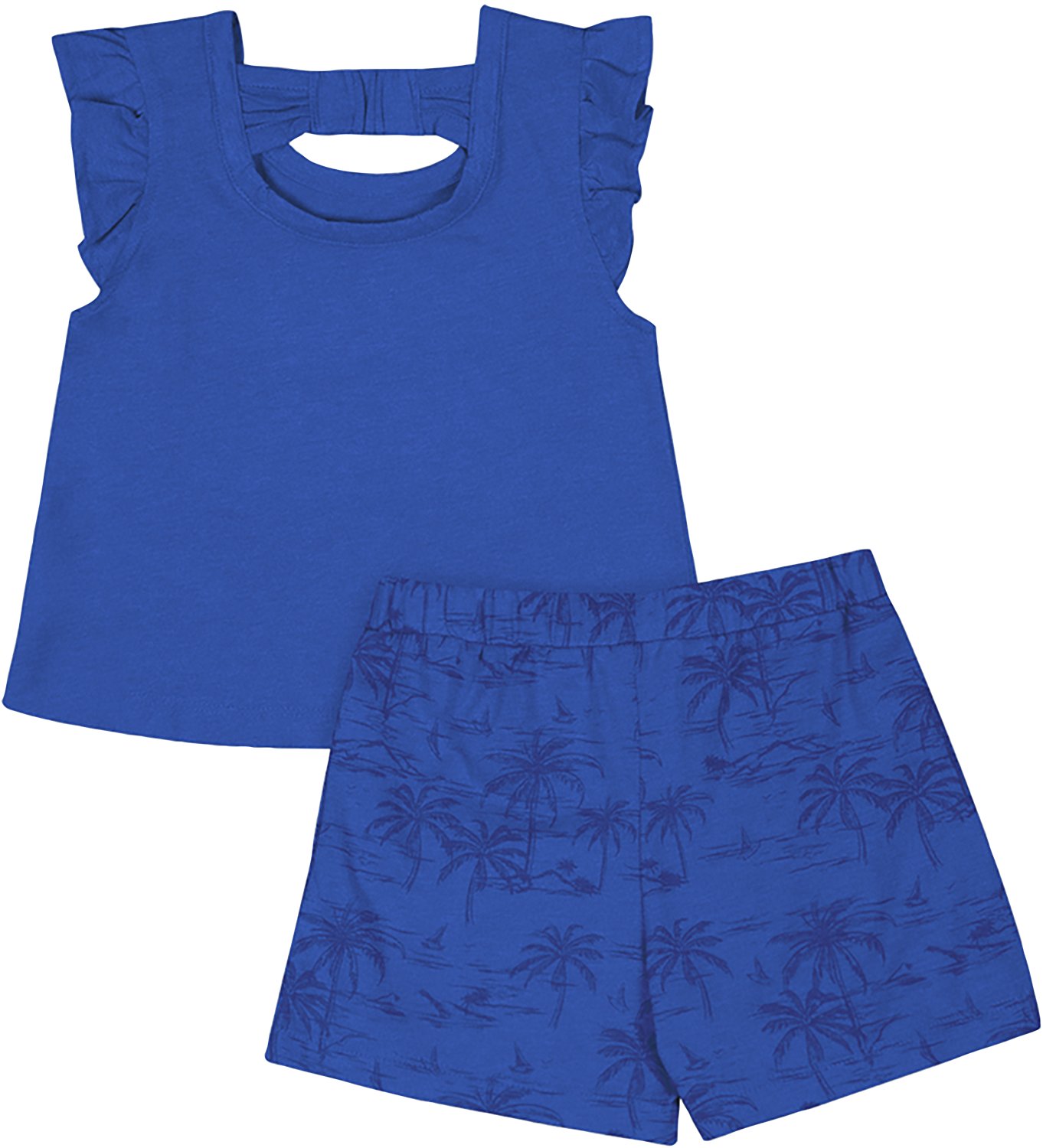 Colosseum Toddler Girls' University of Memphis Joy Palm Shirt and Skort Set - view number 2