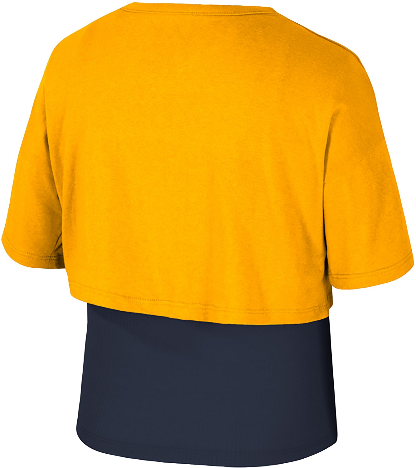 Colosseum Athletics Girls' West Virginia University Riley 2Fer Graphic T-shirt - view number 2