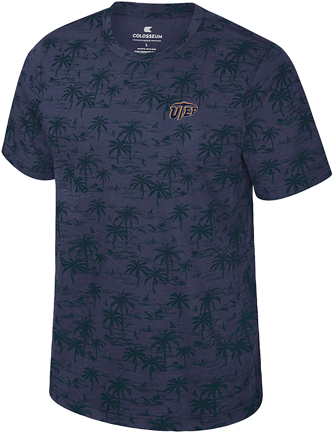 Colosseum Athletics Men's University of Texas at El Paso Fremen Palm T-shirt