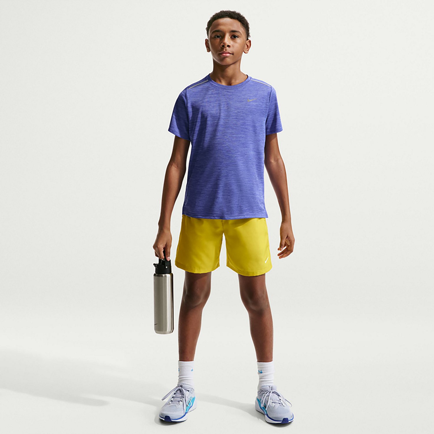 Nike Boys' Dri-FIT Miler Short Sleeve T-shirt - view number 3