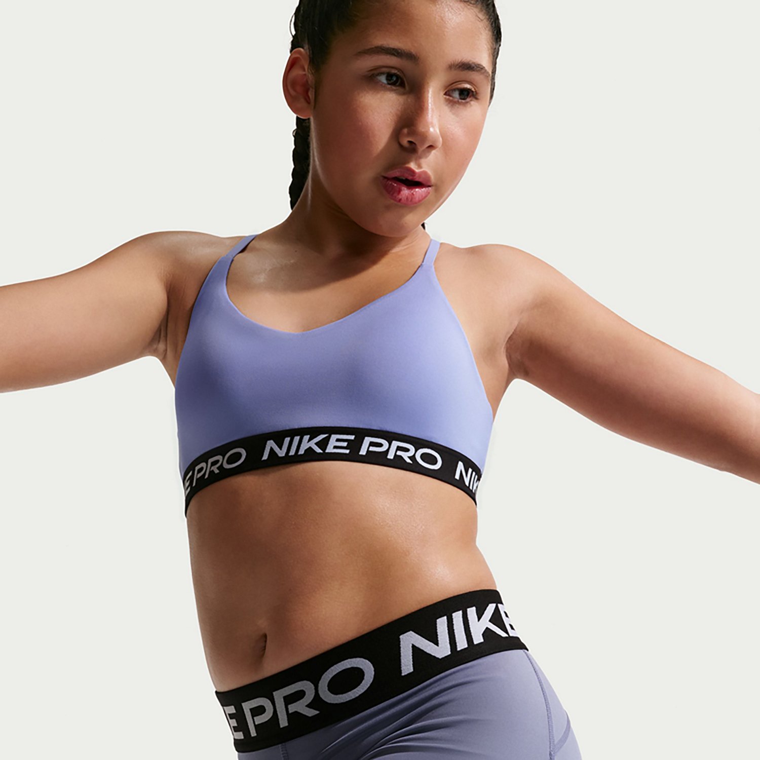 Nike Girls' Pro Indy Low Support Sports Bra - view number 5