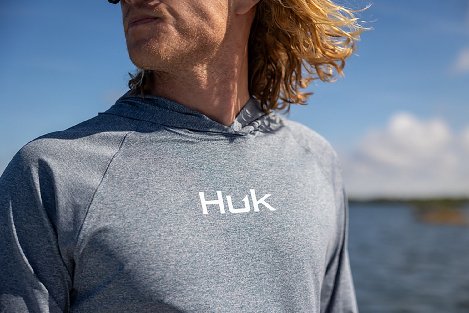 Huk Men’s Airweight Hoodie - view number 7