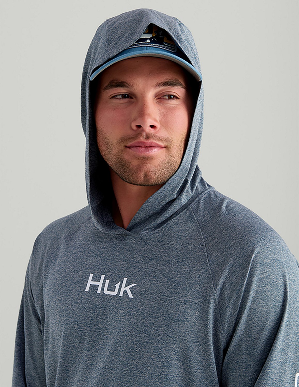 Huk Men’s Airweight Hoodie - view number 3