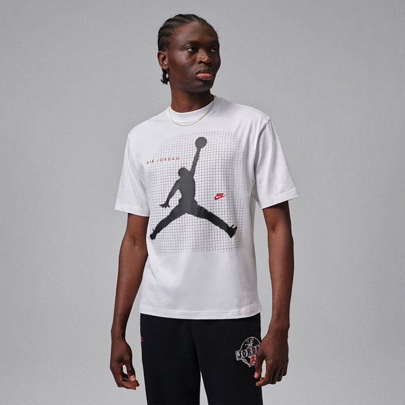 Men's Jordan Graphic T-Shirt in White | IF3073-100