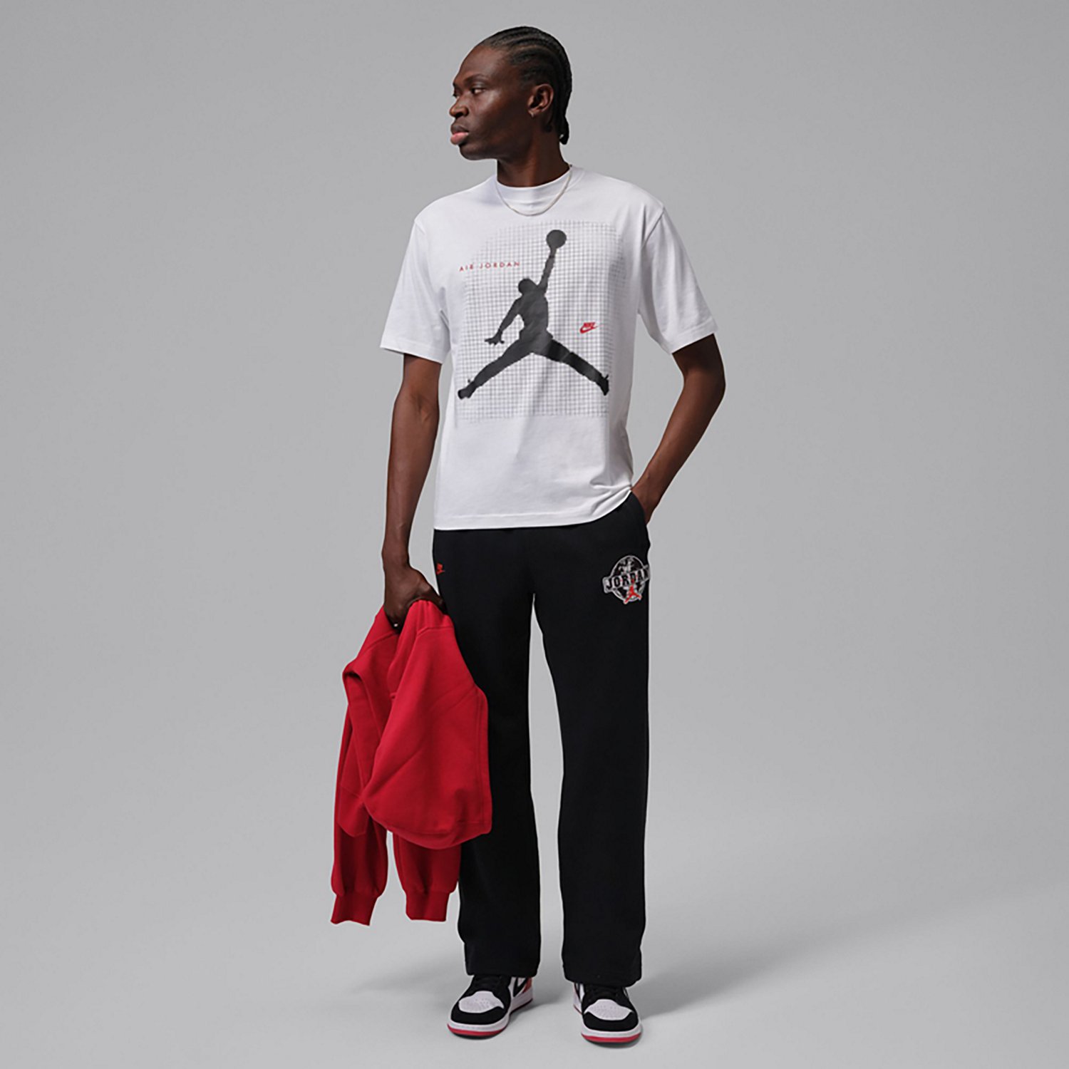 Jordan Men's Swoosh Short Sleeve Crew T-shirt - view number 3