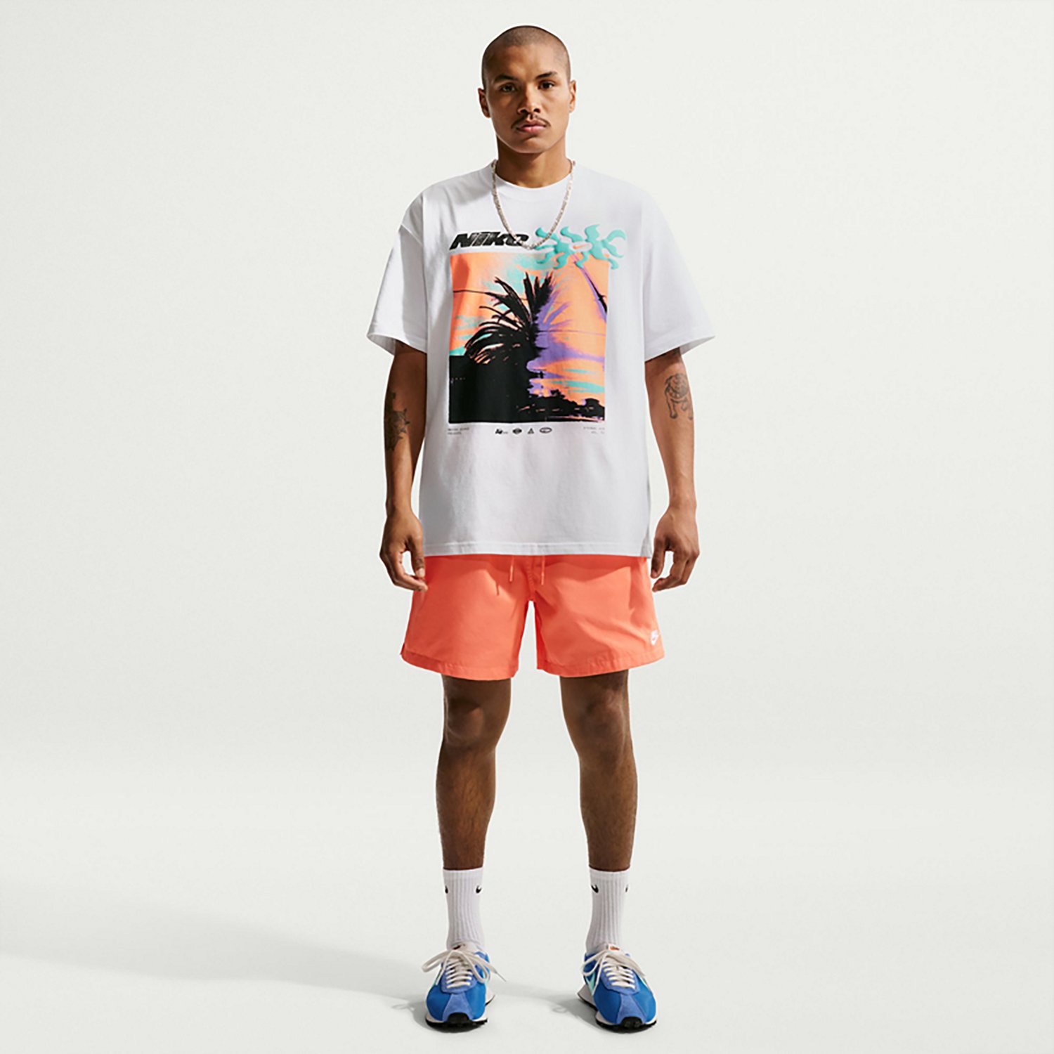 Nike Men's Nike Sportswear LSE Palm Tree T-shirt - view number 2