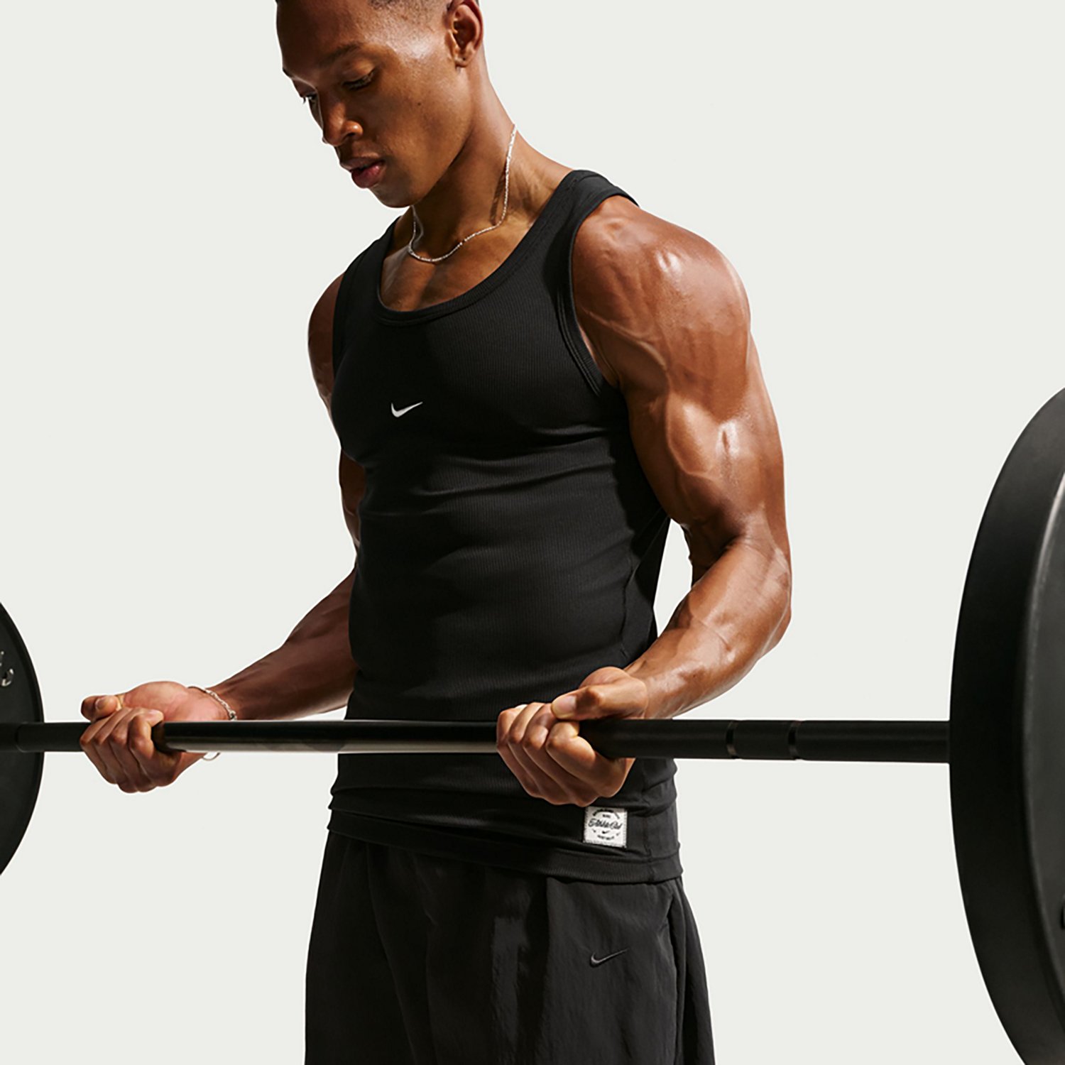 Nike Men's N.A.C. Ribbed Tank Top - view number 5