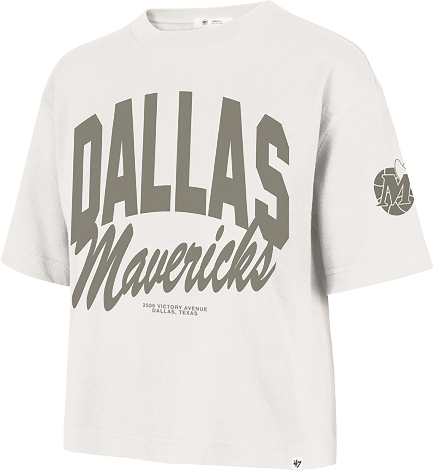'47 Dallas Mavericks Women's Pattern Arch Reed City Graphic T-shirt