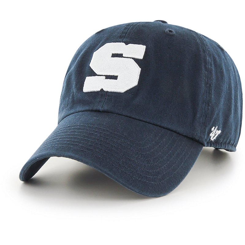 47 Brand Penn State Clean Up Strapback Hat in Navy