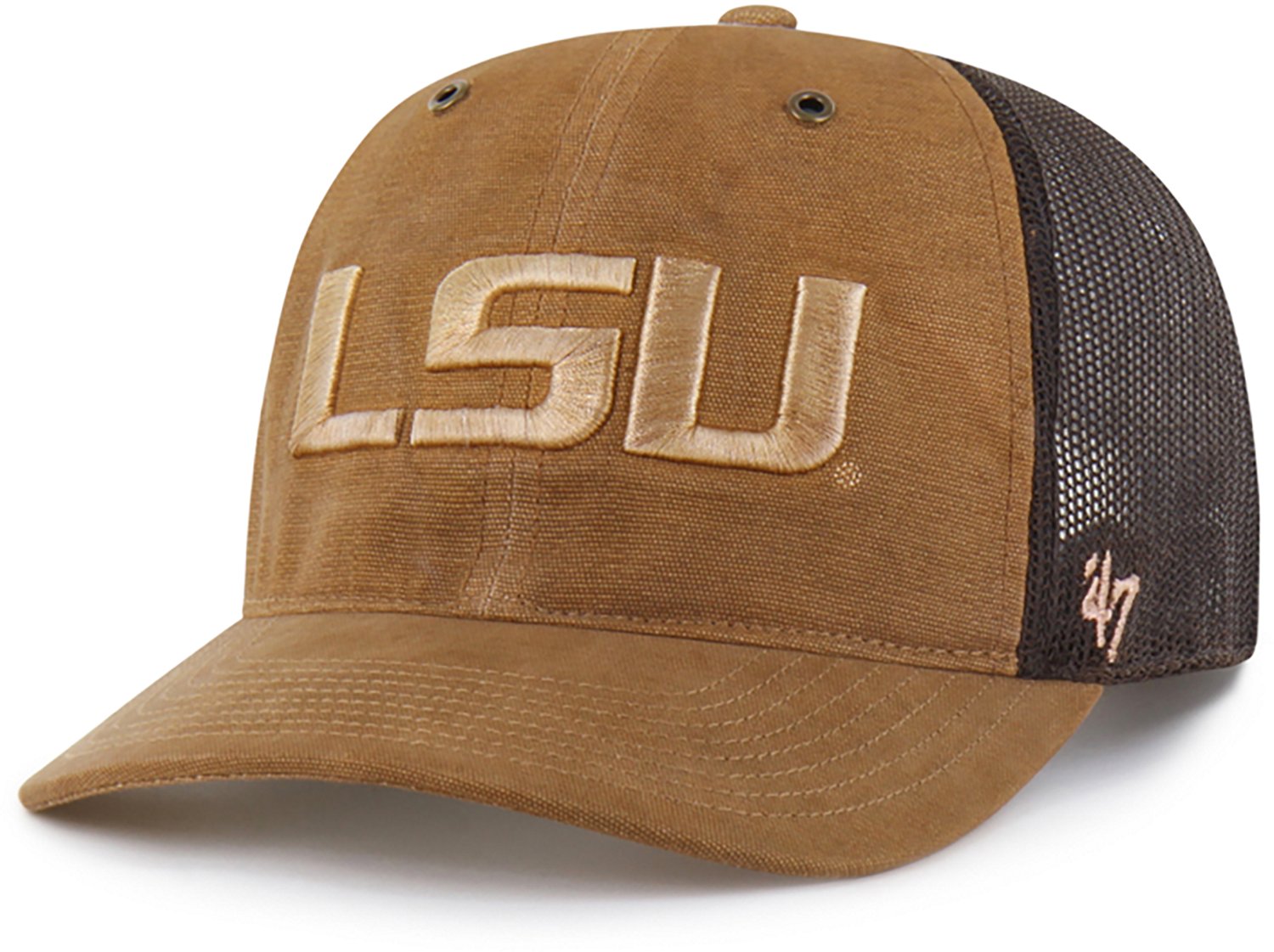 '47 Louisiana State University Carhartt Garment Dyed Trucker Cap - view number 2