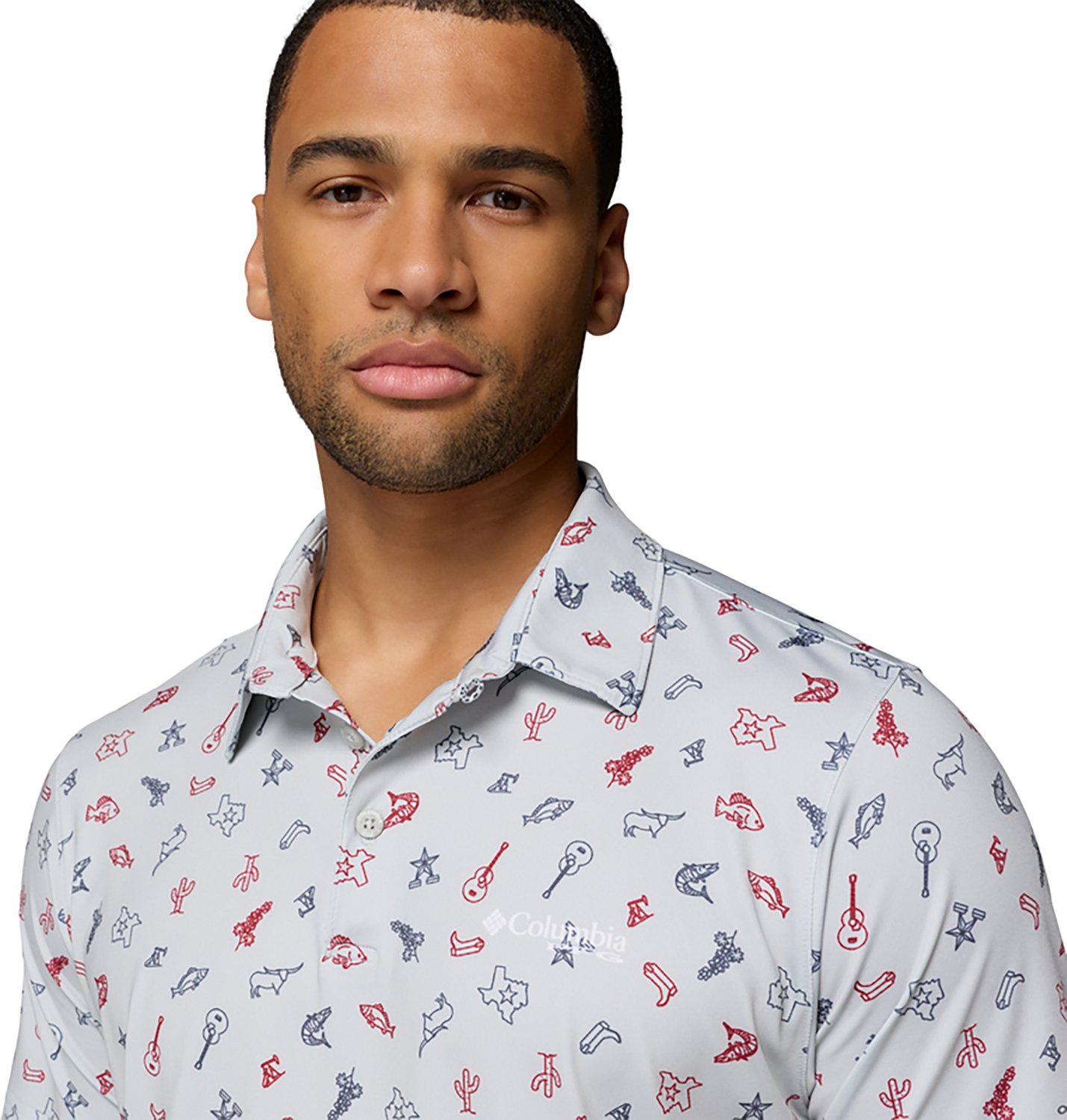 Columbia Sportswear Men's Super Slack Tide II Stretch Polo Shirt - view number 3