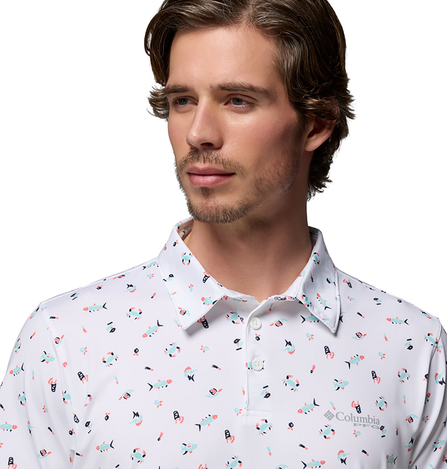 Columbia Sportswear Men's Super Slack Tide II Stretch Polo Shirt - view number 4