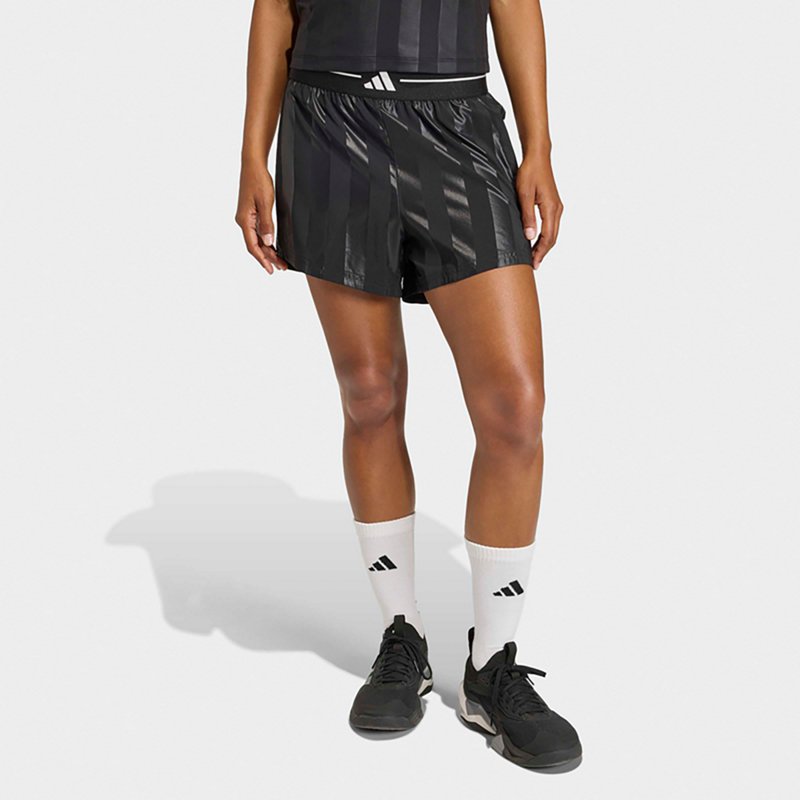 adidas Women's Hyperglam Woven Shorts 3 In