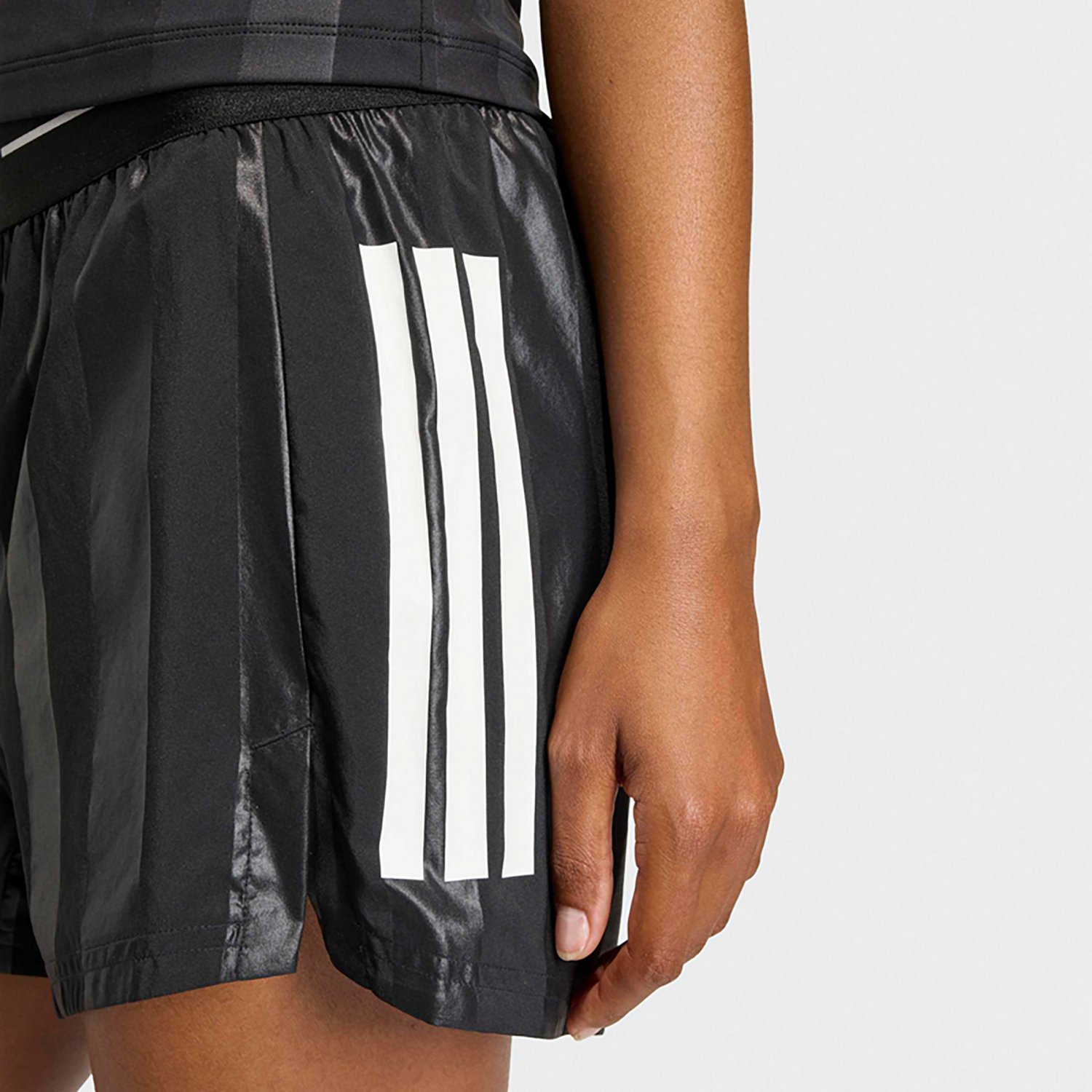 adidas Women's Hyperglam Woven Shorts 3 in - view number 4