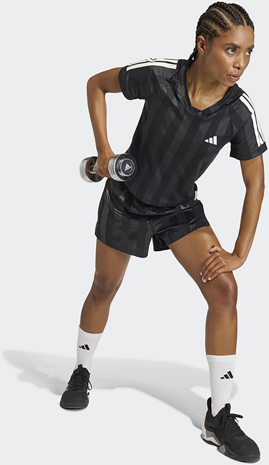 adidas Women's Hyperglam Woven Shorts 3 in - view number 5