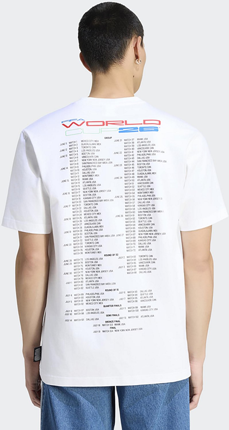 adidas Men's MLS FIFA 2026 World Cup Tour 3 Graphic T-shirt - view number 2