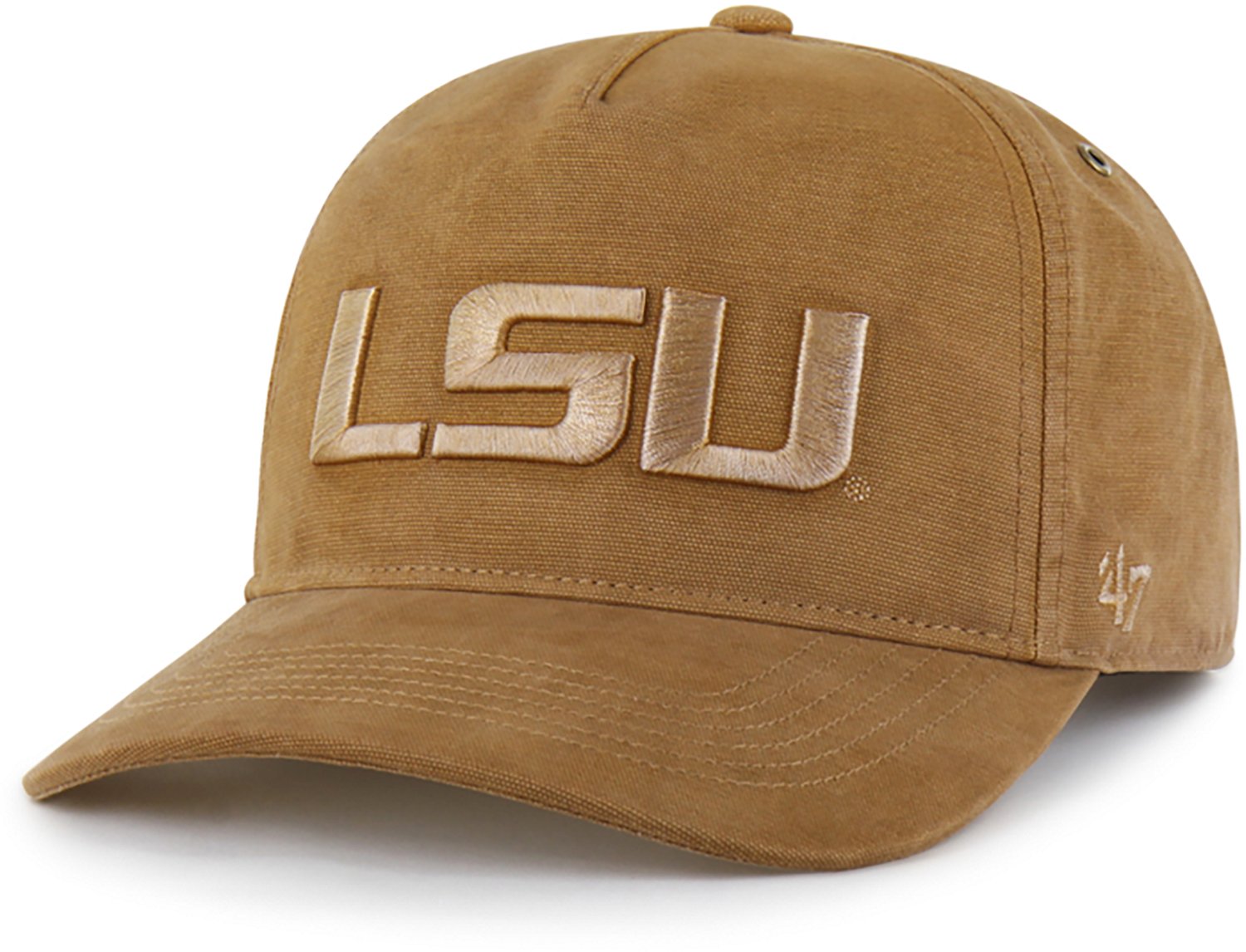 '47 Louisiana State University Carhartt Garment Dyed Canvas Hitch RF Cap - view number 2