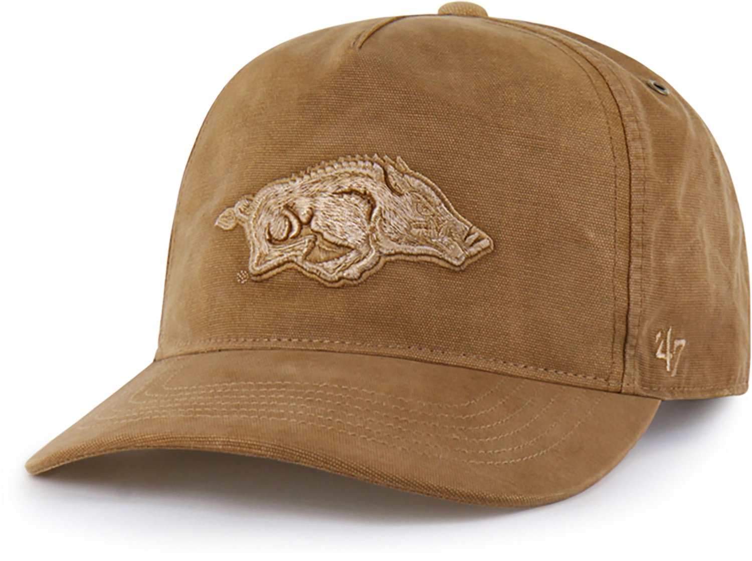 '47 University of Arkansas Carhartt Garment Dyed Canvas Hitch RF Cap - view number 2
