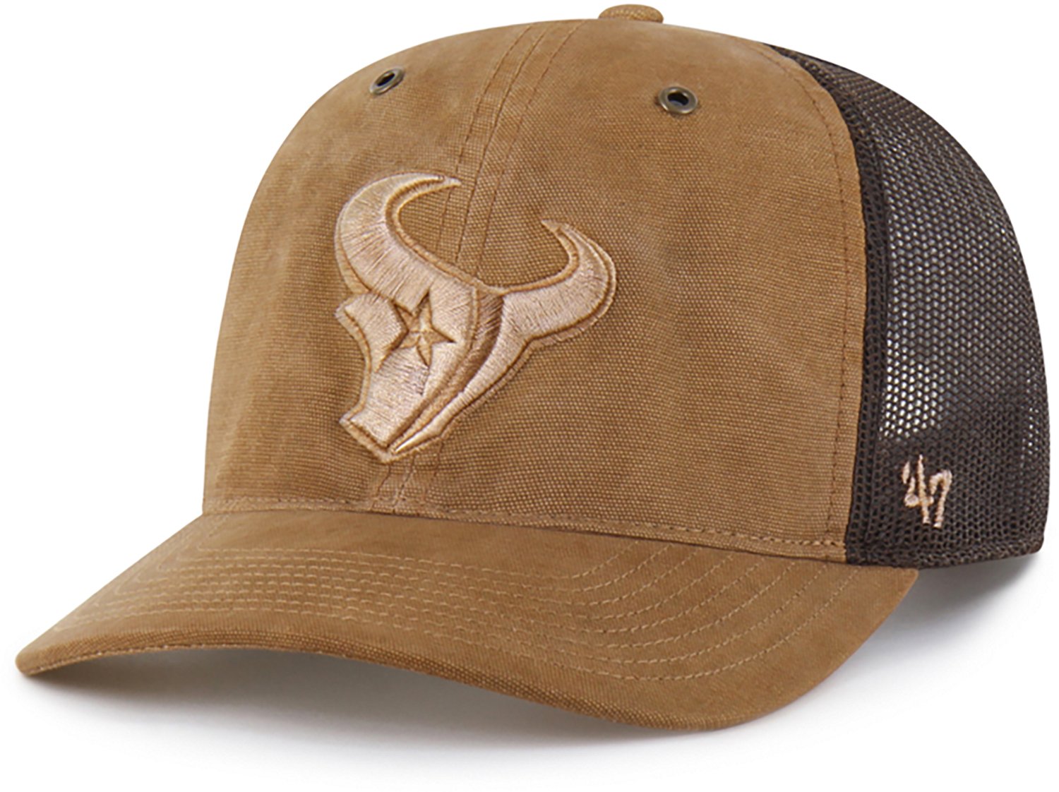 '47 Houston Texans Carhartt Garment Dyed Trucker Cap - view number 2