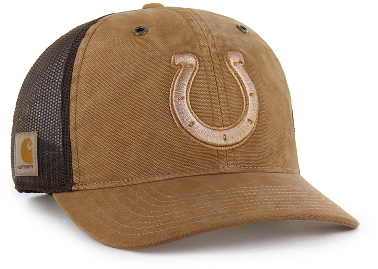 '47 Indianapolis Colts Carhartt Garment Dyed Trucker Cap