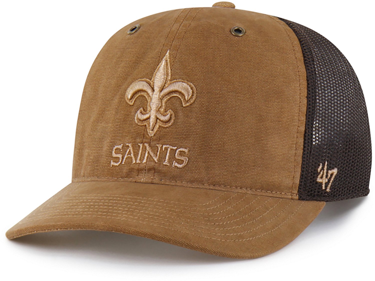 '47 New Orleans Saints Carhartt Garment Dyed Trucker Cap - view number 2