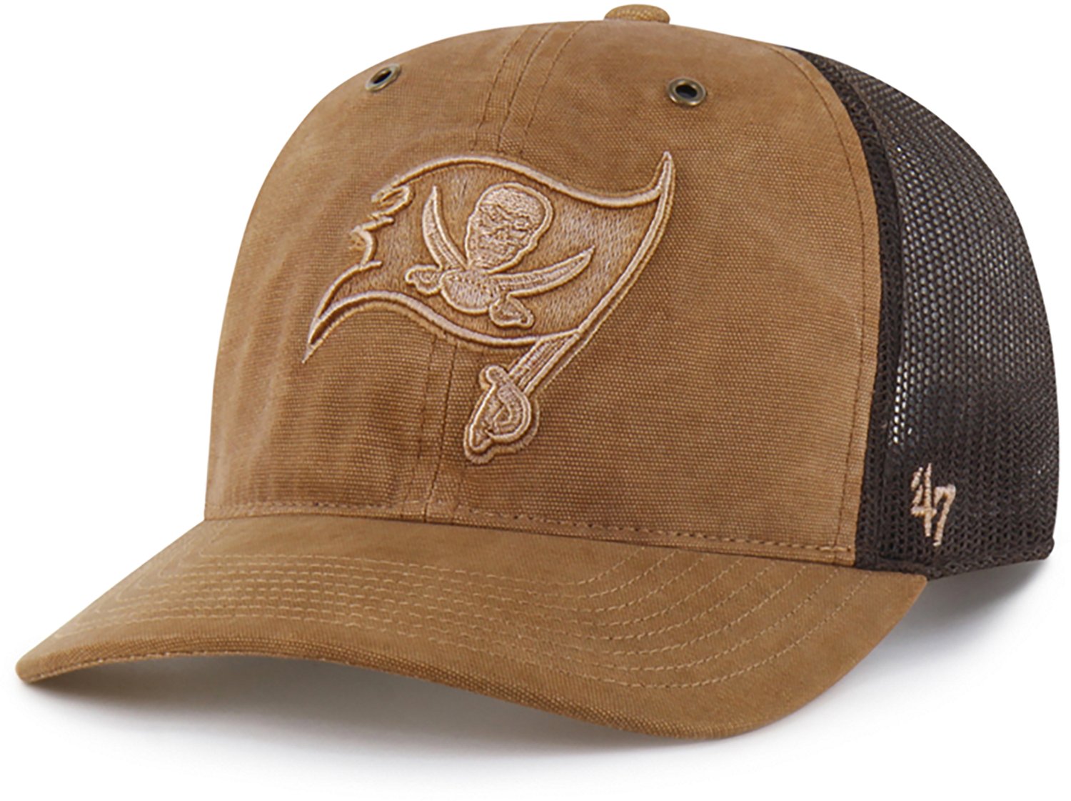 '47 Tampa Bay Buccaneers Carhartt Garment Dyed Trucker Cap - view number 2