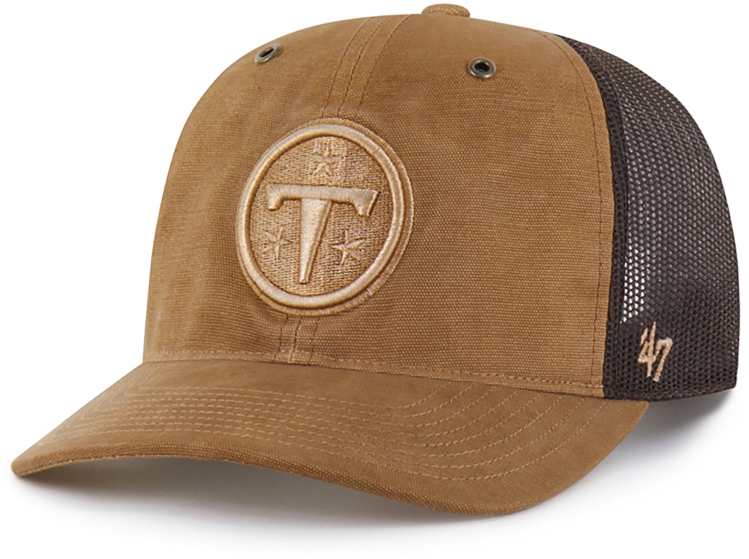 '47 Tennessee Titans Carhartt Garment Dyed Trucker Cap - view number 2