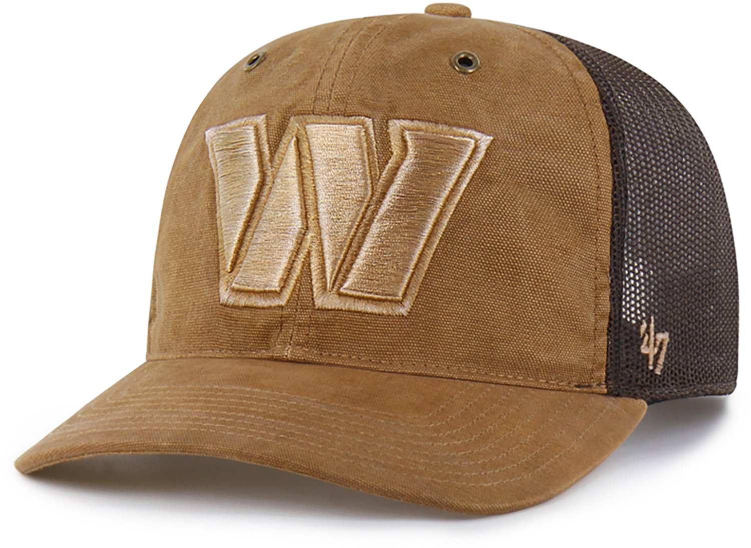 '47 Washington Commanders Carhartt Garment Dyed Trucker Cap - view number 2